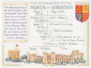 Windsor family tree sampler