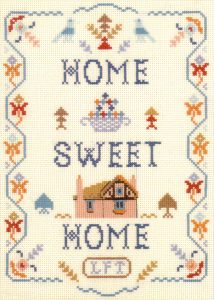 home sweet home sampler cross stitch