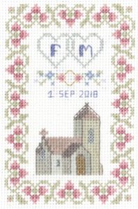 petite Marriage sampler cross stitch kit