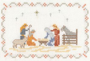 Mini Nativity Sampler cross stitch kit