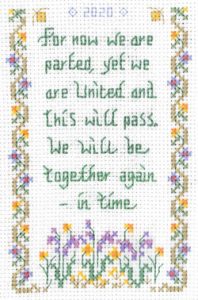 This will pass sampler cross stitch