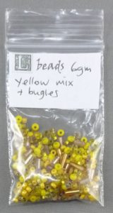yellow seed beads mix