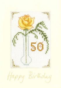 Topaz Initial birthday card