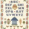 harvest traditional sampler cross stitch kit